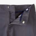 French Toast Boys Adjustable Waist Stretch Flat Front Shorts (Standard & Husky) for School Uniform (Gray)