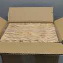 Yatmung Wicker Trash Can Small Bathroom Trash Can with Lid - Boho Waste Basket for Bedroom, Living Room, Office - Natural Water Hyacinth - Narrow Garbage Can with Removable Liner