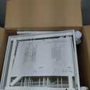 Rolling Cart with Drawers,10 Drawer Rolling Cart,Rolling storage cart with drawers,White Rolling Drawer Cart,Teacher Rolling Cart for Classroom Storage,Craft Cart with Wooden Tabletop