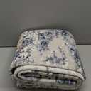 Art&Tuft 2x12 Runner Rug - Washable Runner Rugs, Non-Slip Runner Rug for Hallway, Low-Pile 2x12 Rug Runner Kitchen Laundry Room Rug Throw Carpet for Entrance Bedroom Living Room, Blue