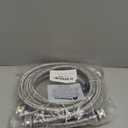 Washing Machine Hoses,Stainless Steel Washing Machine Hose 6 Foot 2 Packs Braided Premium Washer Hoses Supply Lines-washer hoses 6ft Hot and Cold Striped Water Connection by Sikawai