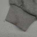 Caracilia Women's 2 Piece Outfits Sweatsuit Oversized Fleece Sweatshirt Wide Leg Pants Y2K Tracksuit Lounge Sets 2024 Fall Grey Small