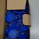 100pcs RFID Key Fob ID Card Key Tags 125KHz RFID EM-ID Card Keyfob for Door Access Control - Read Only (100 PCS Keyfobs)