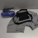 Incontinence Underwear Long Leg For Men, 100ML Absorbent Cotton Washable Leak-Proof Reusable Boxer Brief 3 Pack ( Large, Multicolor01)