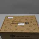 Bamboo Bay 6 Piece King Size Sheet Set, 100% Viscose Made from Bamboo, Breathable Ultra Soft Cooling Bed Sheets for Hot Sleepers, Beddings with Deep Pockets Fit 16" Mattress, Light Grey