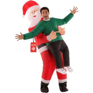 Morph Inflatable Santa Claus Costume for Men, Inflatable Christmas Costumes, Christmas Costumes for Adults