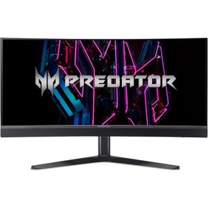Acer Predator Gaming 1800R Curved Monitor | 34" QHD 3440 x 1440 OLED | AMD FreeSync Premium | Up to 175Hz | 0.03ms | DisplayHDR True Black 400 | USB Type-C, DP 1.4 & 2 x HDMI 2.1 | X34 Vbmiiphuzx