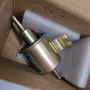 Universal Electric Fuel Pump Kit 12v 3-6 PSI Low Pressure with Fuel Filter 6.56 FT 5/16" ID Fuel Line Replacement For Carburetor Lawn Mower Gas Diesel Fuel Transfer Pump