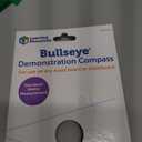 Learning Resources Bullseye Demonstration Compass, Dual-Scale Ruler, Classroom Whiteboard Accessories, Teacher Aids, Grades 1+