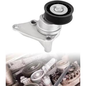 Upgrade Silverado/Sierra Automatic Belt Tensioner Assembly Compatible with Chevy Silverado Suburban Tahoe GMC Sierra Yukon Savana Escalade Rainier - V8 4.8L, 5.3L, 6.0L, 6.2L, Replaces# 38158