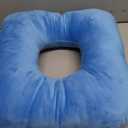wefaner Donut Pillow Tailbone Pain Relief Cushion Bed Sores,Butt Donut Pillow Anti-Decubitus Pad-Breathable for Hemorrhoids,After Surgery,Pregnancy, Pressure Sores.