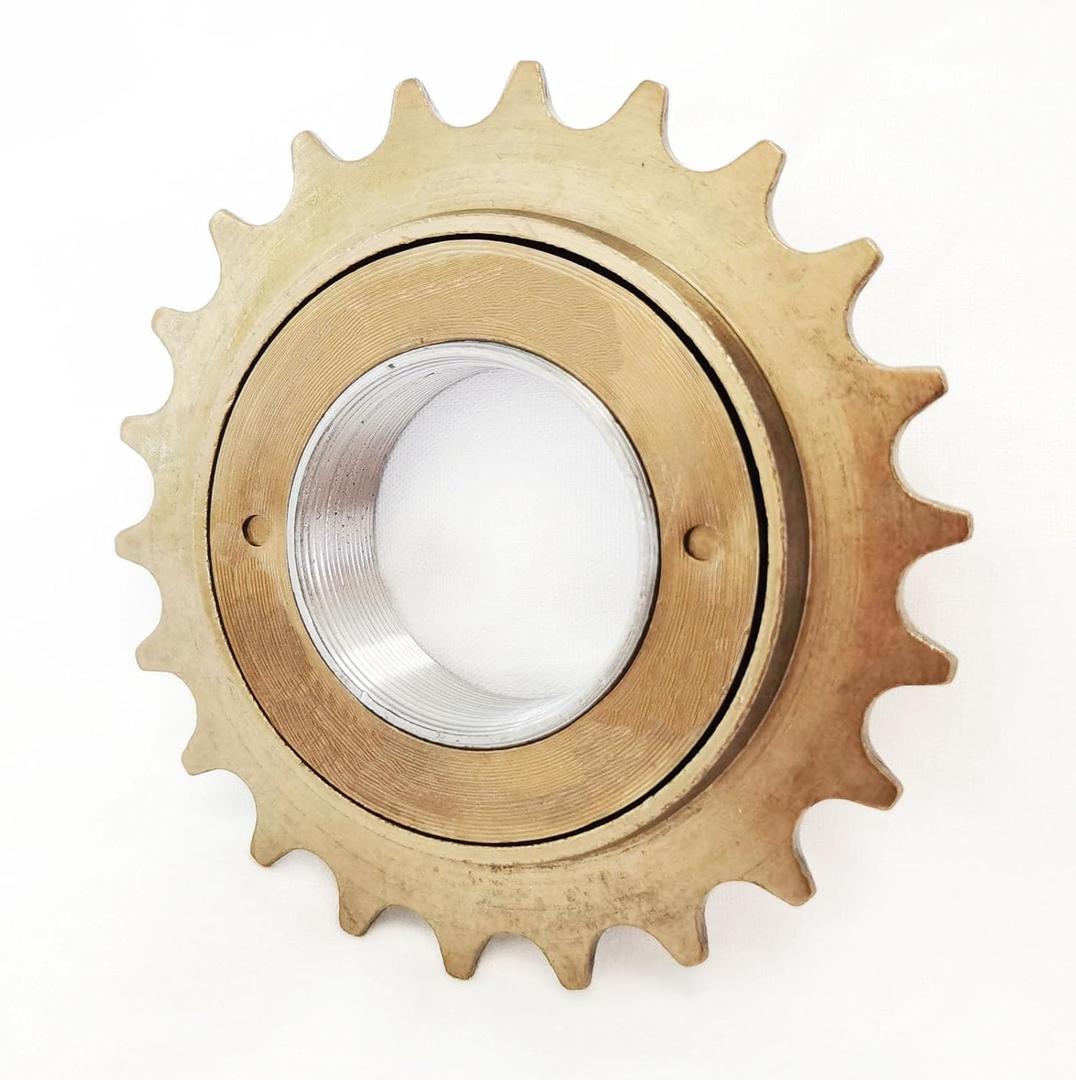 Single Speed Bike Freewheel,18T/22T Bicycle Freewheel Threaded Type Freehub Replacement Part