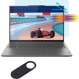 Screen Protector for Lenovo Yoga Pro 9i 16 inch Gen 9/8, Lenovo Slim Pro 9/9i 16", IdeaPad Slim 3 3i 5 5i Gen 10/9/8 16 Inch Laptop, Eye Protection Anti Blue Light Glare UV Blocking Filter Film