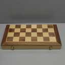 AMEROUS 15 Inches Magnetic Wooden Chess Set - 2 Extra Queens - Folding Board - Pieces Storage Slots, Handmade Portable Travel Chess Game - Beginner Chess Set for Kids, 6 up Age