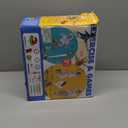 Engfa 3 in 1 Musical Jump, Toss Ring Game and Stomping Launch Rocket Launcher for Kids Toys for Girls Boys 3-5, Sports & Outdoors Toy for Ages 5-7 with Remote Control Outside Toys for Kids Ages 4-8