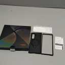 TORRAS 360 Spin Magnetic Stand for Galaxy Z Fold 7 Case, MIL-Grade Hinge Protection, Fit for Magsafe, 360 Kickstand & Ring Holder, Armor Hard Slim Case for Samsung Galaxy Z Fold 7, Black