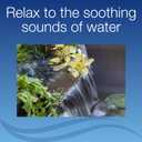 Aquascape Pond and Waterfall Kit AquaGarden Container Water Garden, Steel Gray