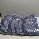 FUNNY FUZZY 2 in 1 Dog Bed Crate Pad Mat, Washable Reversible Pet Floor Mats,Fluffy Kennel Pad for Small Large Sized Dog,Indoor Cats,Sleeping Mattress, 29.9"  18.9", Midnight Blue (30"19" Medium)