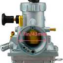 YFS200 Carburetor and Fuel Gas Tank Switch Valve Replacement for Yamaha Blaster 200 YFS200 YFS 200 Carb 1988-2006, Also Fit YFS200SE Special Edition 2006