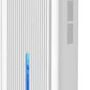 Dehumidifier, 95OZ Dehumidifier for Home 1000 Sq.Ft - Quiet with Auto Shut Off & Relaxing 7 Color Ambient Light, Ideal for Livingroom, Bedroom, Basement (White)