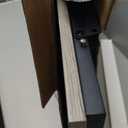 41.3" Folding Coffee Table with Safety Buckles, Low Coffee Table, Portable Floor Table, for Sitting on The Floor, for Living Room, Bedroom, Balcony, Caravan, Greige and Black TKF01BG