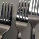 6 Pcs Stainless Steel Forks Silverware Set - Reusable Silverware Dinner Forks for Restaurant Ceramic Long Handle Fork Cutlery Set - Dessert Forks and Spoons for Home Kitchen Silverware Forks Set