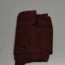 THE GYM PEOPLE Thick High Waist Yoga Pants with Pockets, Tummy Control Workout Running Yoga Leggings for Women (X-Large, Red Brown)