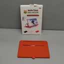 12inch Phone Screen Magnifier with HD Enlargement Display and Phone Stand. 3D HD visuals, Stable Foldable Design, Compatible with All Smartphones (Red)