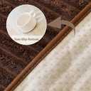 MYSKY HOME 100% Waterproof Couch Cover, Couch Covers for Dogs Washable, Non Slip Couch Covers for 3 Cushion Sofa Pet Friendly, Sofa Covers Slipcovers Furniture Protector Dog Bed Cover, Brown35 x82.7