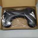 Nail Arm Rest, Arm Rest for Nails Tech, Foldable Nail Tech Client Arm Rest, PU Leather Nail Hand Rest, U Shape Manicure Hand Rests for Foot Hand Rest, Black