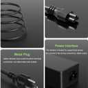 65W Charger Compatible with Lenovo V14 V15 IdeaPad 1 3 5 Flex 4 5 6 14 15 Yoga 310 330 520 510 S540 S340 S145 310 320 500 510 520 300 120 110 710 720-12 Laptop