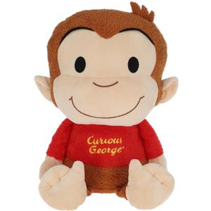 Curious George Cuteeze Stuffed Animal Plush Toy Monkey – Cute Cuddle Plushie Gift for Baby and Toddler Boys and Girls – 25 Inches