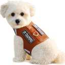 Dog Harness for Puppy  Adjustable Reflective Easy Put On Soft Mesh Vest for Small Dogs with 2 Patches (Carmel Brown,XS) (XS(Neck:8.6-11.3",Chest:11.7-15.2"))