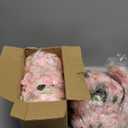 ZINHO 60 Branches Wisteria Hanging Flowers, Artificial Pink Wisteria Flowers Garland for Wedding Arch Ceremony Party Garden Home Backdrop Decor