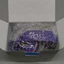 INFURTURE USB C Headphones with Mic,Volume Control,Tangle-Free Plaiting Line,Wired Headphones Type c,Lightweight Foldable for iPhone 17/16/15 Headphone Series/Tablet/School/Travel/Sports/Audiobooks (Pink-purple)