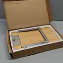 CAROCUT Adjustable Bread Slicer, Foldable Wood & Stainless Steel Guide for Homemade Sourdough, Sandwich & Artisan Loaves up to 6.3”, Space Saver for Small Kitchen, Includes Knife