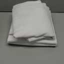 Amazon Basics Luxury, Ultra Soft, Breathable Lightweight Microfiber 4 Piece Bed Sheet Set with 14-Inch Deep Pockets, King, Bright White, Solid