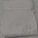 White Bed Skirt Queen Size Ruffled Bed Skirt with Split Corners, Queen Bed Skirt 12 Inch Drop, TSUTOMI Queen Size Bed Skirt White for Ruffled Bed Skirt with Split Corners, Bed Skirt Queen Size