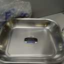 Bon Chef 60010 Stainless Steel Cucina Rotisserie Pan, 10 Quart Capacity, 16-1/2" Length x 14-1/8" Width x 4" Height