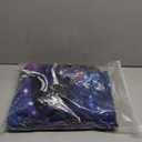 kxry Blue Purple Galaxy Fitted Sheet Sets Queen Size for Boys Kids Teens Outer Space Starry Sky Universe Bedding Set 1 Fitted Sheet + 1 Flat Sheet + 2 Pillow Cases (Multi4)