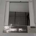 18 X 24 White Rattan Mirror