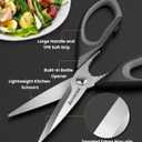 Astercook Kitchen Scissors All Purpose Heavy Duty,3 Pack Kitchen Shears Set,Stainless Steel Kitchen Gadgets for Cutting Food,Poultry,Meat,Vegetable,Herb Dishwasher Safe Utility Tools Home Gift