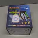 DUSICHIN Foam Cannon Pressure Washer Gun Kit 4000 PSI Double Tip Attachment, Dual-Connector Accessory Soap Cannon,Car Wash Foam Gun Snow Foam Lance 1/4 Inch Quick Connector,7 Sprayer Nozzles DUS2904