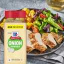 McCormick Onion Powder, Non GMO, Made with Fresh, Whole Onions, For Bringing Consistent Onion Flavor to Favorite Foods While Cooking 7.62 oz (Pack of 6)