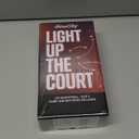 GlowCity Glow in The Dark Basketball - Sizes 5, 6, 7 Light Up Ball for Kids, Teens & Adults - Red Glow for Outdoor Games - Sports Birthday Gifts Ideas for Boys Ages 6 7 8 9 10 11 12 13 14