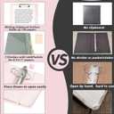 Leather 3 Ring Binder, 2 Inch Binders with Clipboards, 5-Tabs Pockets Dividers, 18 Divider Stikers, Plastic Folder, Pen Holder, Three Ring Binder with Pen Holder(Pink, Letter Size)