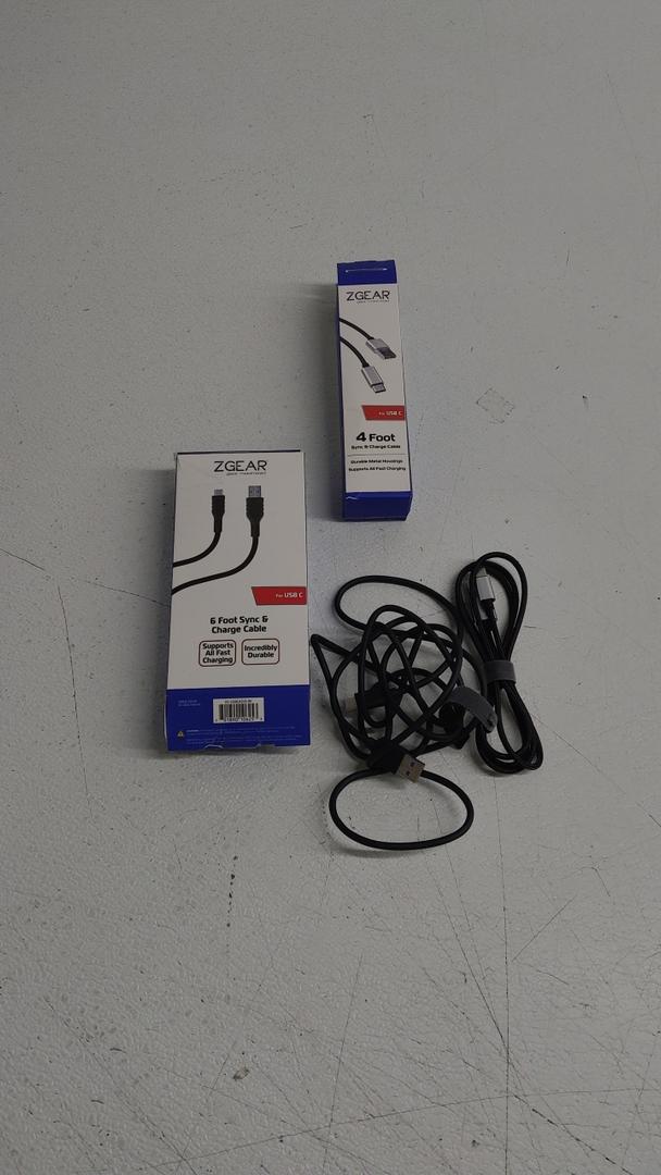 Zgear USB 4 Foot USB C 6Foor
