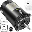UST1072 Pool Pump Motor, 3/4 HP 115/230V Dual Voltage, 3450 RPM 56J C-Face, 5/8" 1045 Steel Shaft, ODP Protection, Fit for Century A.O. Smith/Hayward Super Pump/Max-Flo