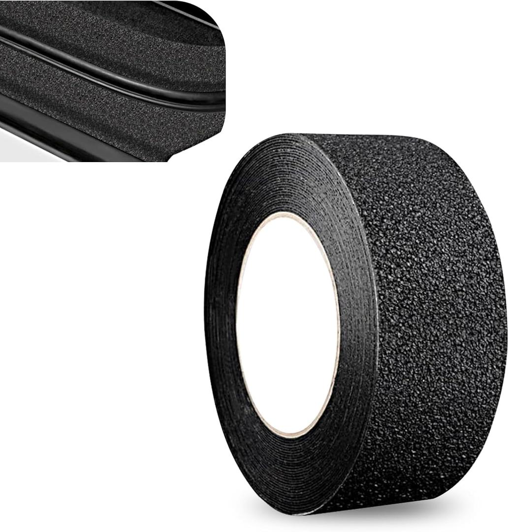 Bawkars Car Door Edge Guards, Anti-Slip Car Door Sill Protector, Automotive Paint Protector Sticker Trim Prevents Scuffs, Scratches, Universal for Most Cars (16.4FT, 2.8Inch Wide, Black)