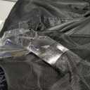 Privacy Garage Door Screen Blackout for 2 Car Garage-16x7FT Magnetic Garage Screen, 9.6LB Heavy Duty Thicker 265g/ Mesh, Hands Free, Magnetic Privacy Garage Screen Door(Black, 16 * 7FT)